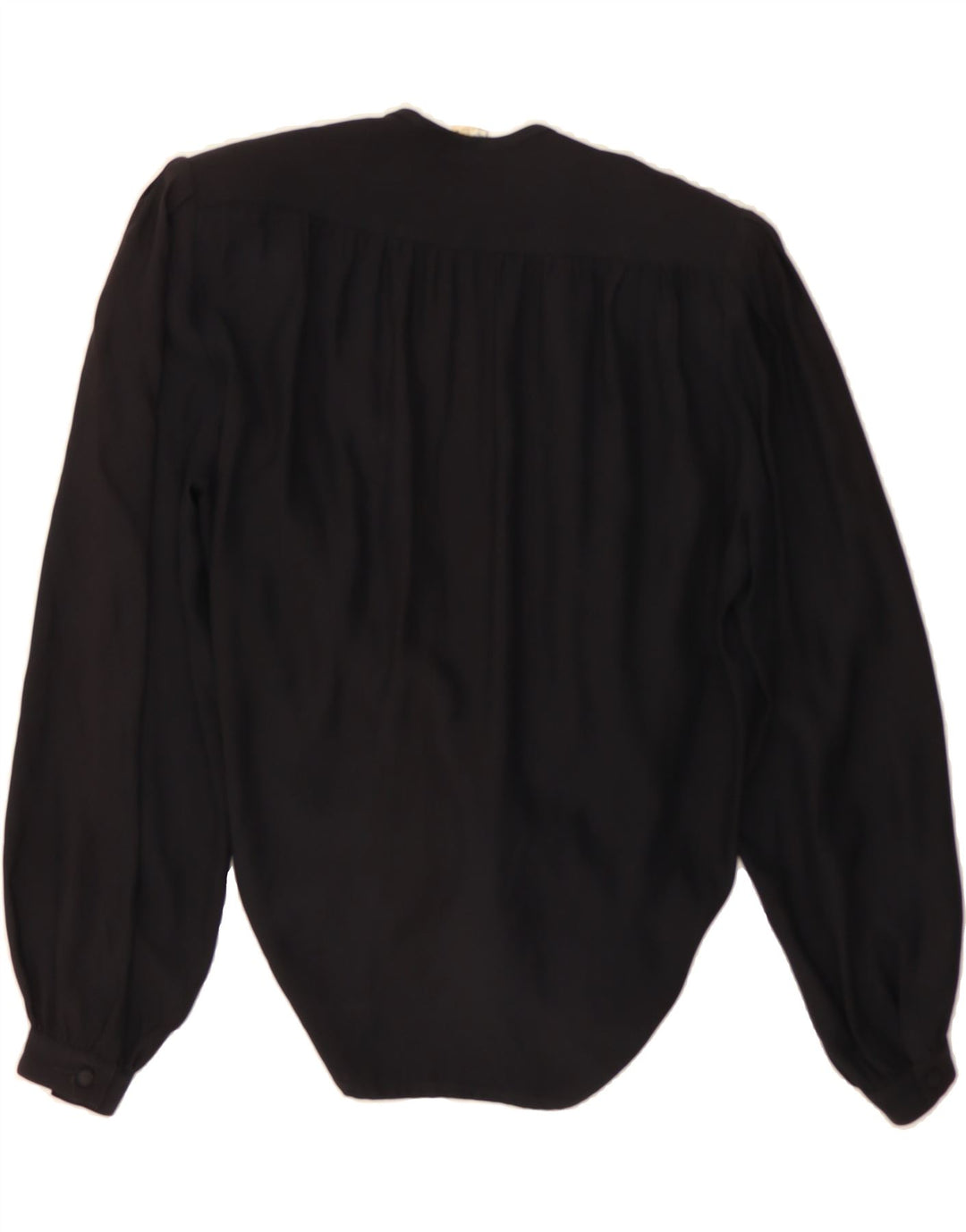 VINTAGE Womens Oversized Cardigan Top IT 44 Medium Black Acetate Vintage Vintage and Second-Hand Vintage from Messina Hembry 