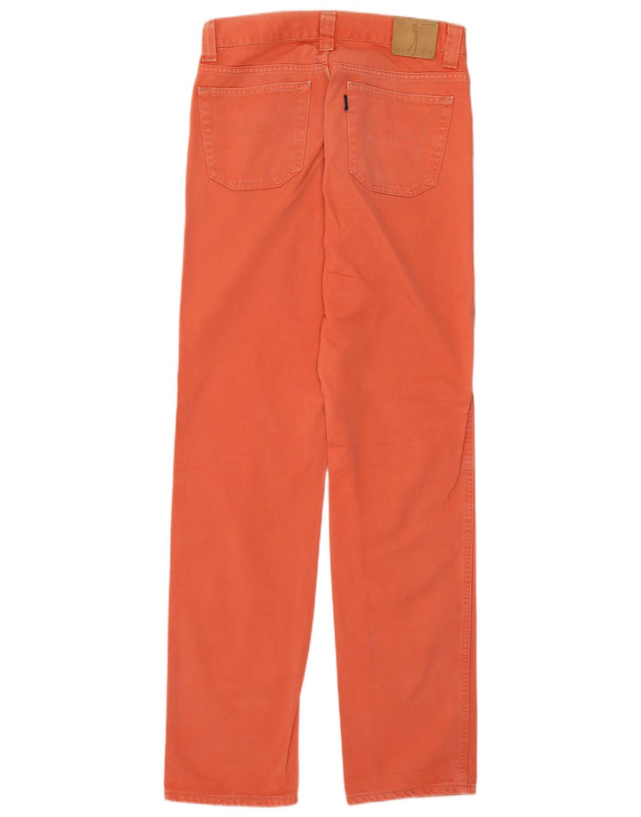 Jeans dritti da uomo Jeckerson W32 L33 cotone arancione