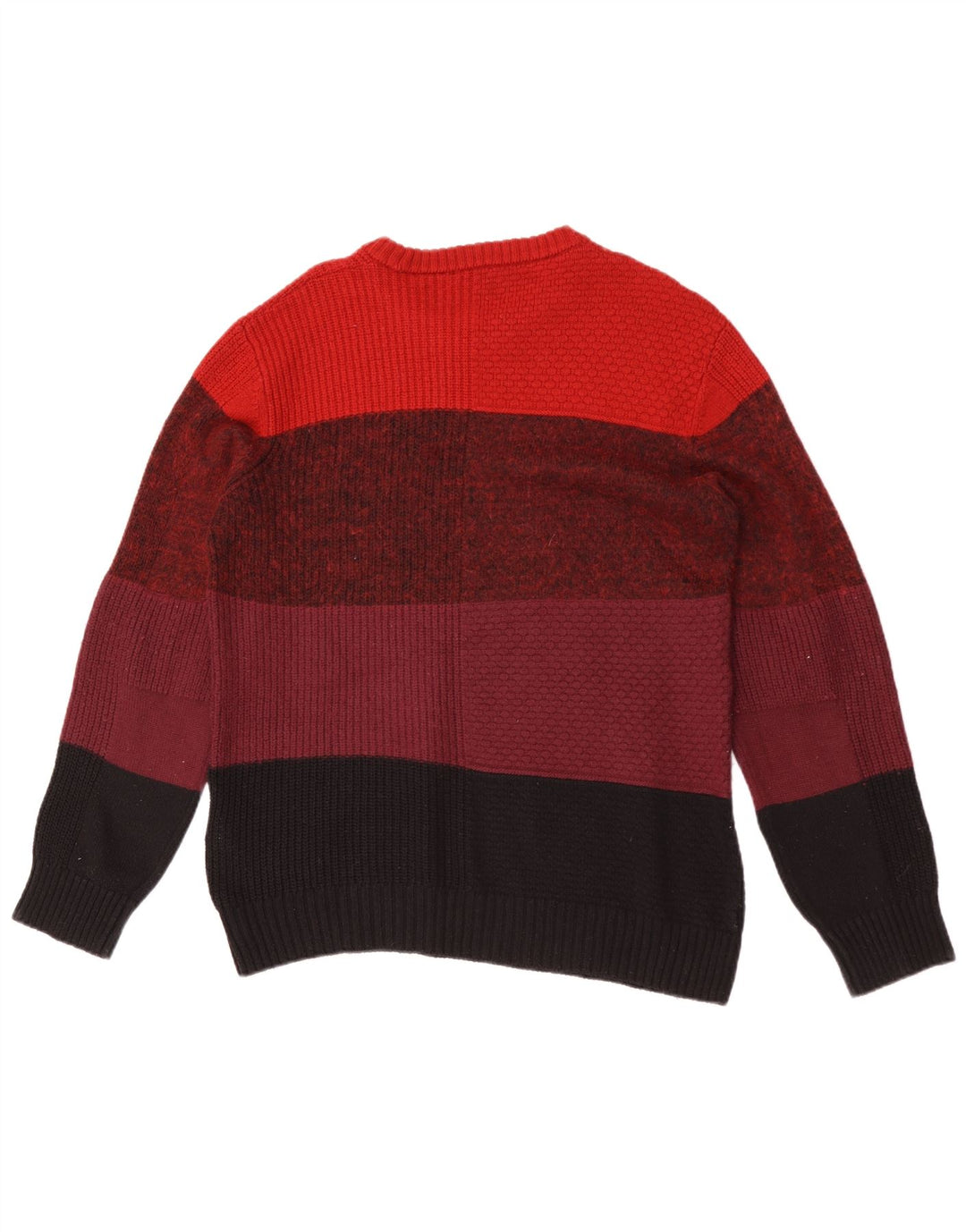 Maglione maglione girocollo da uomo Diesel color block medio multicolore