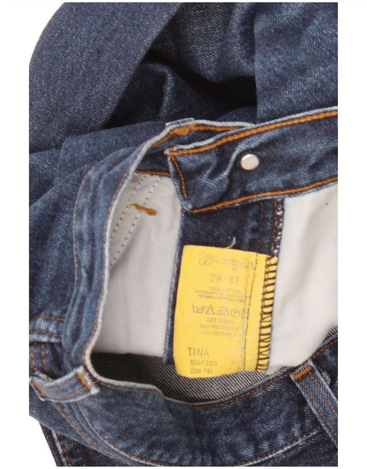 Jeans Bootcut da uomo Wrangler W28 L32 cotone blu navy