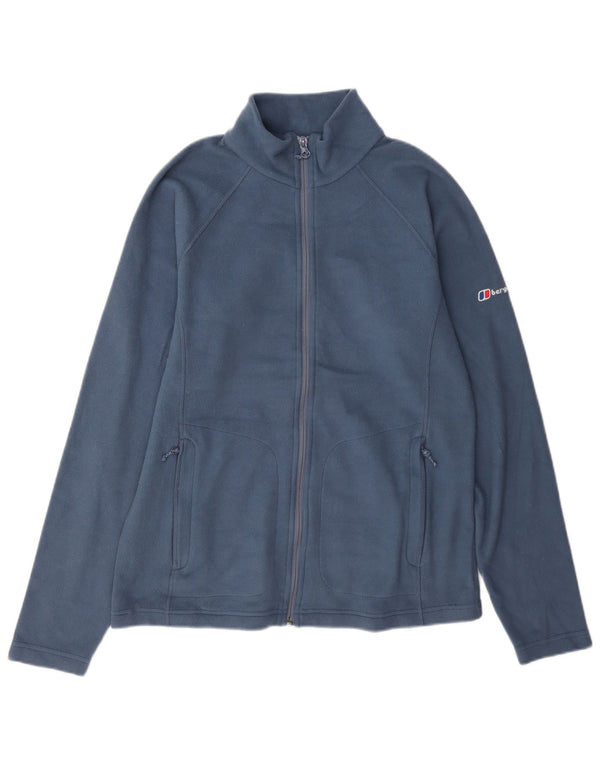 Giacca in pile da donna Berghaus UK 14 poliestere blu medio