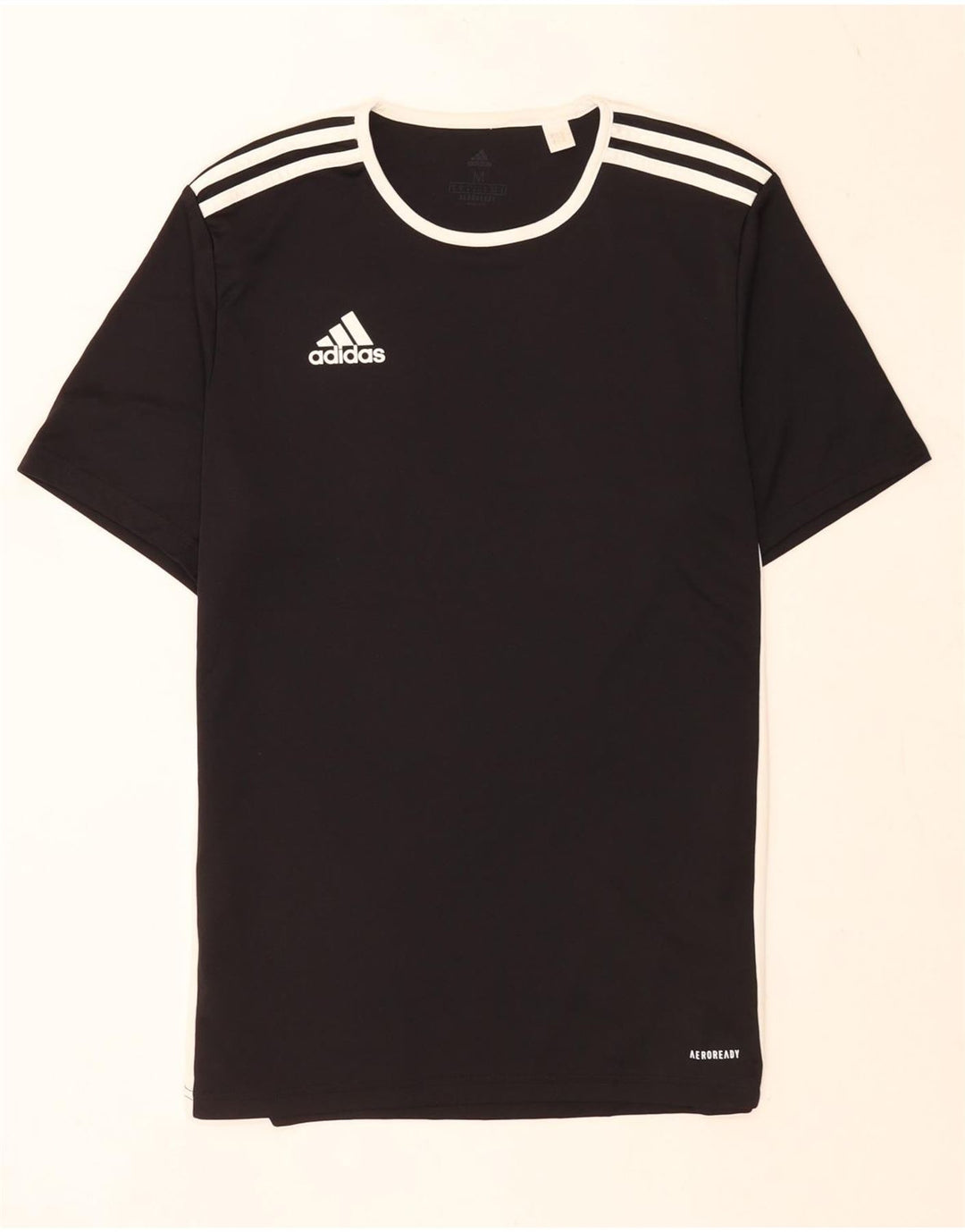 T-shirt Adidas Aeroready da uomo, media, in poliestere nero