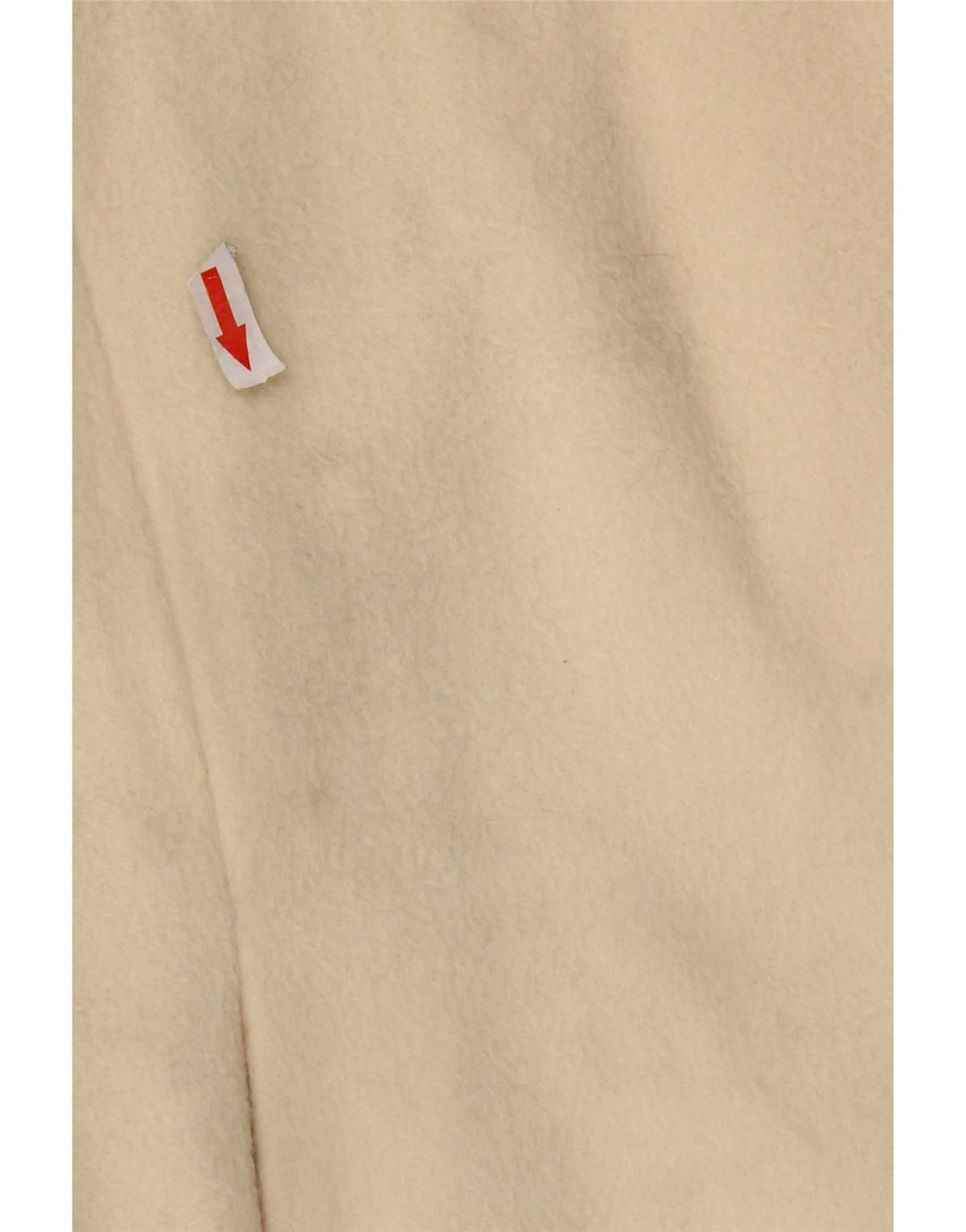 Soprabito vintage da donna IT 42 medio in lana vergine bianca