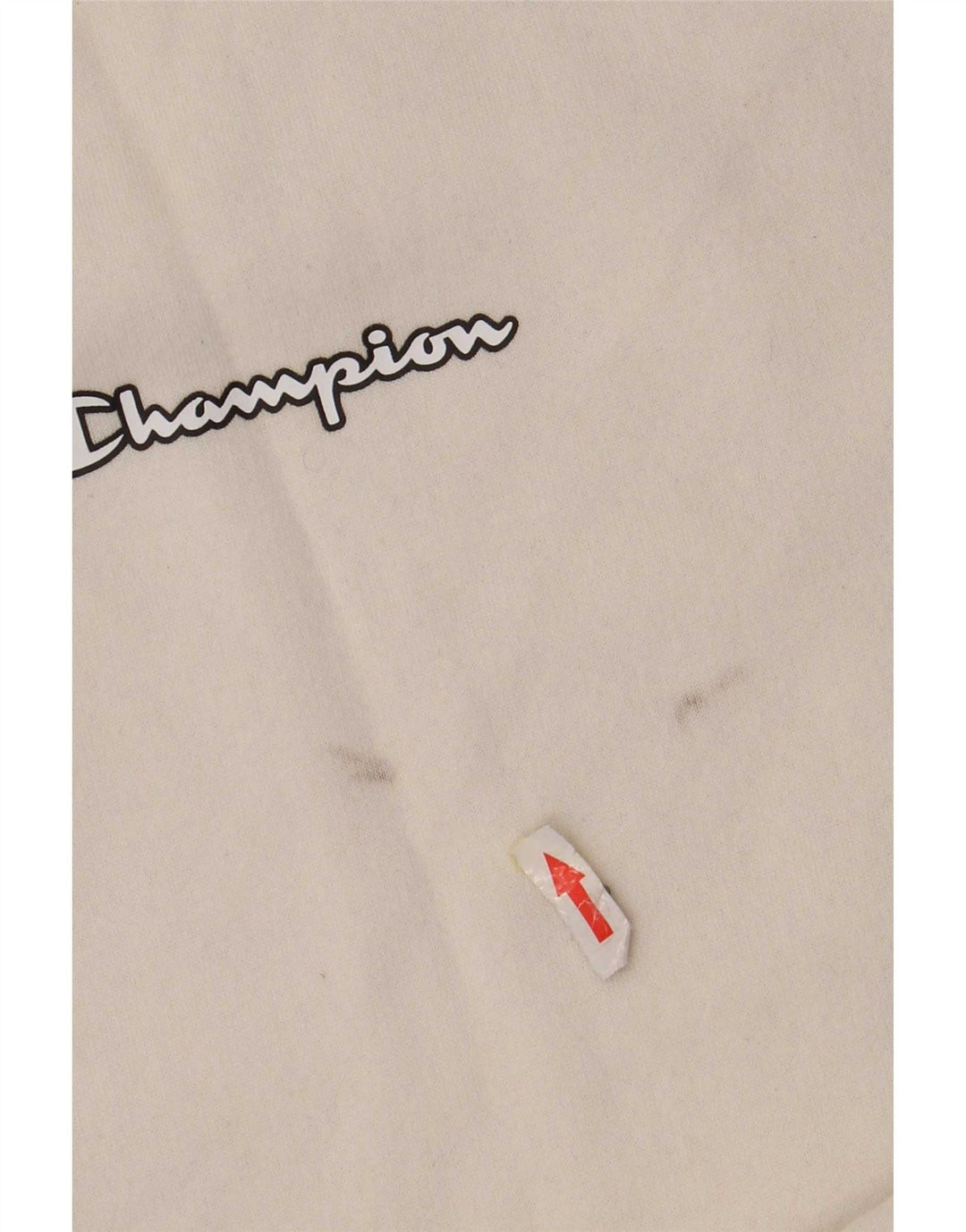 Felpa da uomo Champion Jumper XL in cotone color block bianco