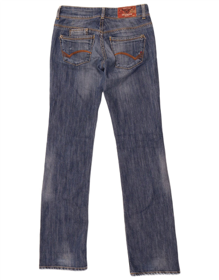 Jeans dritti da donna Tommy Hilfiger W27 L34 cotone blu