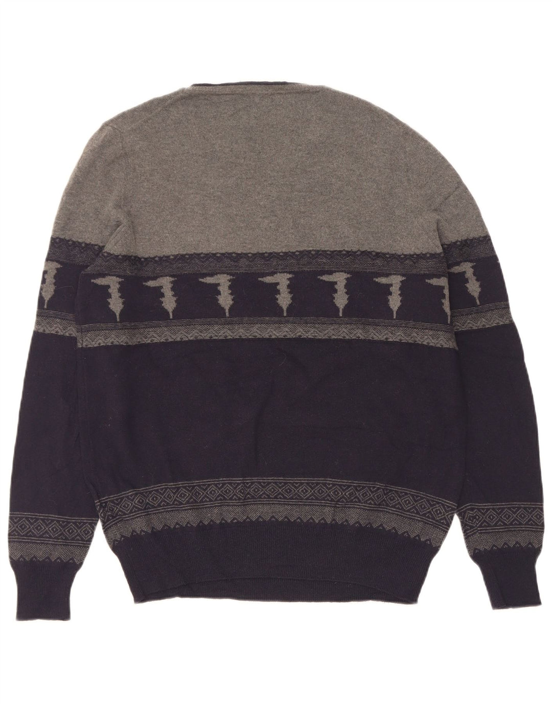 Maglione Trussardi Uomo con Scollo a Barca, Colore Blu Navy Medio