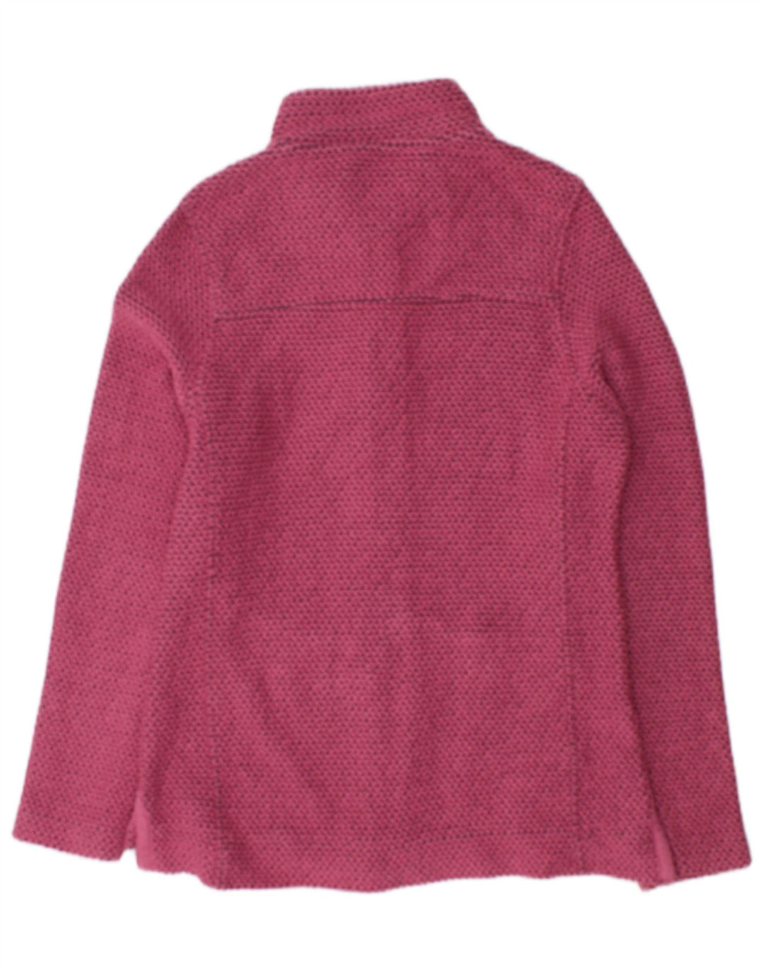 Maglione cardigan da donna Weird Fish UK 10 piccolo cotone rosa