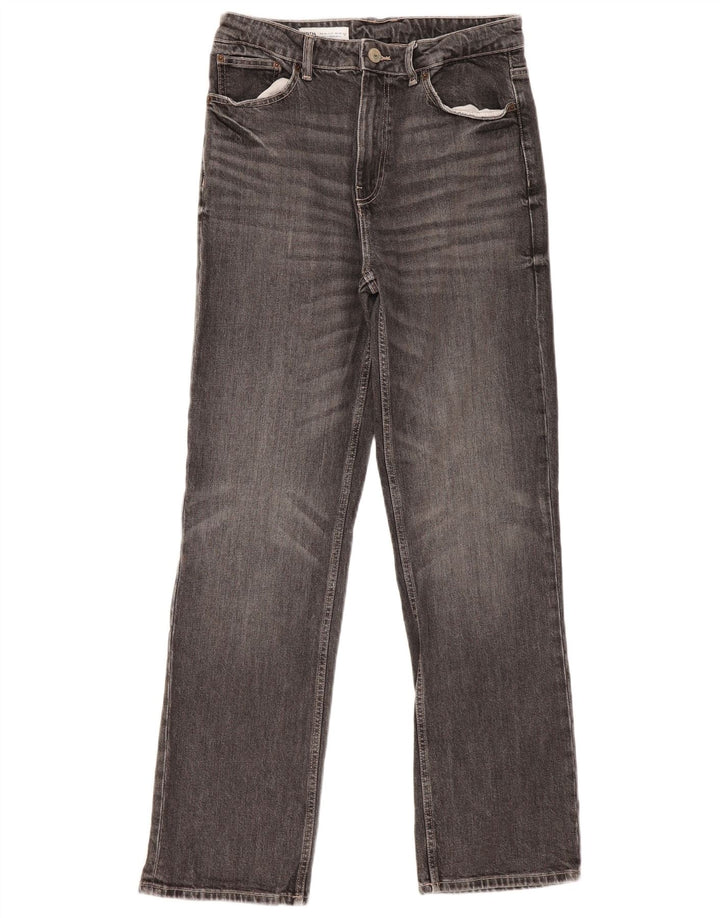 Jeans dritti da uomo Zara EU 40 medio W30 L32 cotone grigio