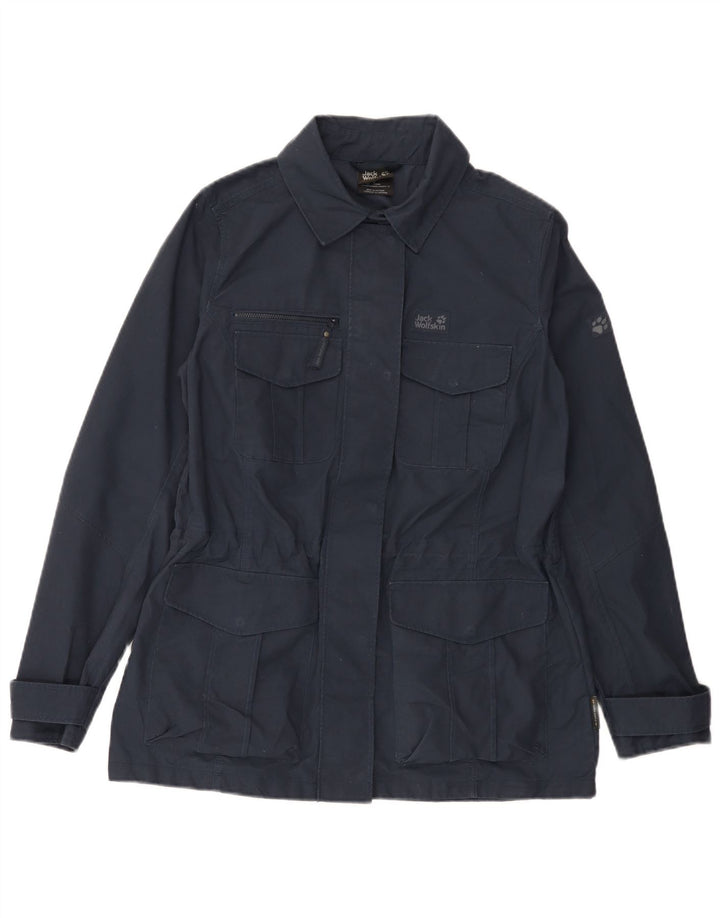 Giacca multiuso da donna Jack Wolfskin UK 12 poliestere medio blu navy