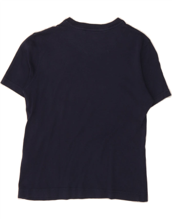 MASSIMO DUTTI Boys Graphic T-Shirt Top 5-6 Years Navy Blue Cotton Vintage Massimo Dutti and Second-Hand Massimo Dutti from Messina Hembry 