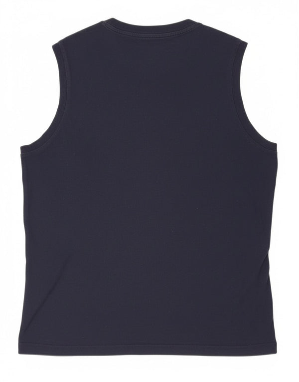 Canotta da uomo Champion in cotone medio blu navy