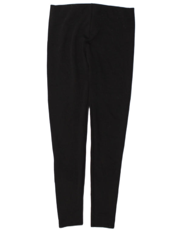 Leggings Zara da donna UK 14 grande poliestere nero