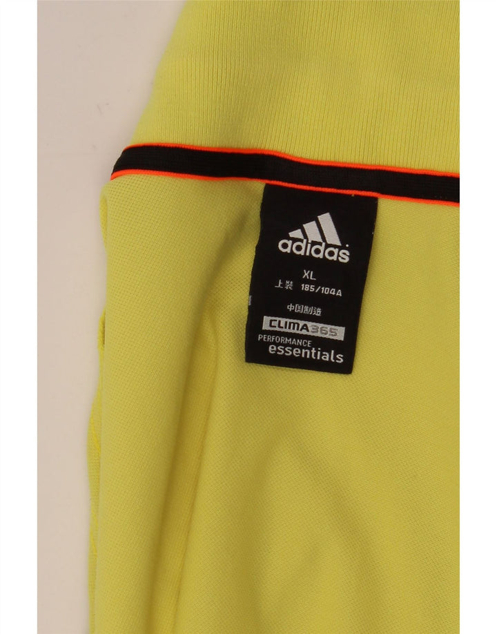 Polo Adidas Clima 365 da uomo XL gialla