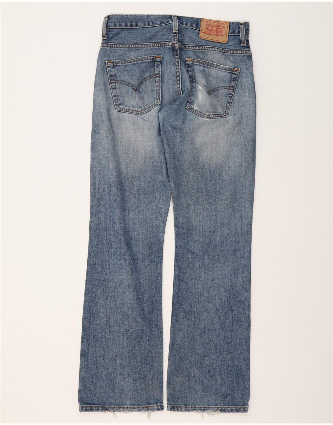 Levi's Jeans Bootcut da Uomo W31 L32 Cotone Blu