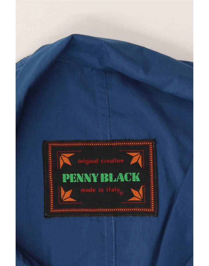 PENNY BLACK Womens Oversized Utility Jacket UK 18 XL Blue Vintage Penny Black and Second-Hand Penny Black from Messina Hembry 