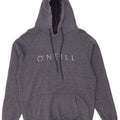 Maglione con cappuccio grafico da uomo O'NEILL cotone medio blu navy