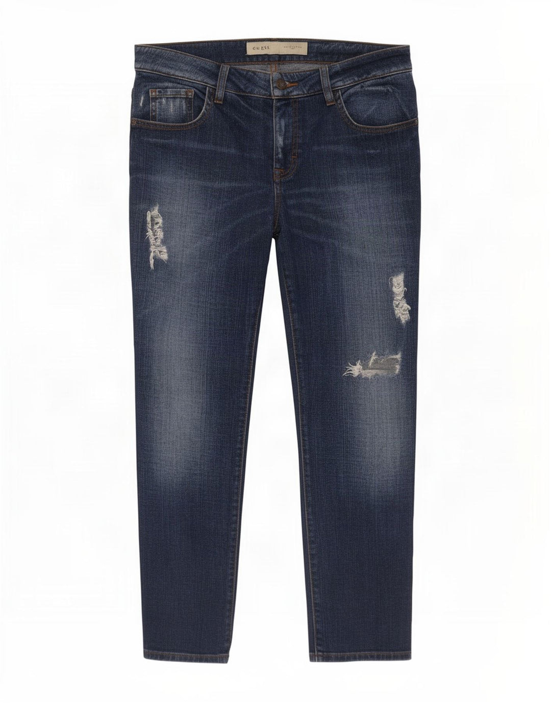 Jeans slim invecchiati da uomo Guess W27 L28 Blu