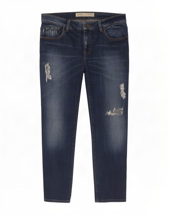Jeans slim invecchiati da uomo Guess W27 L28 Blu