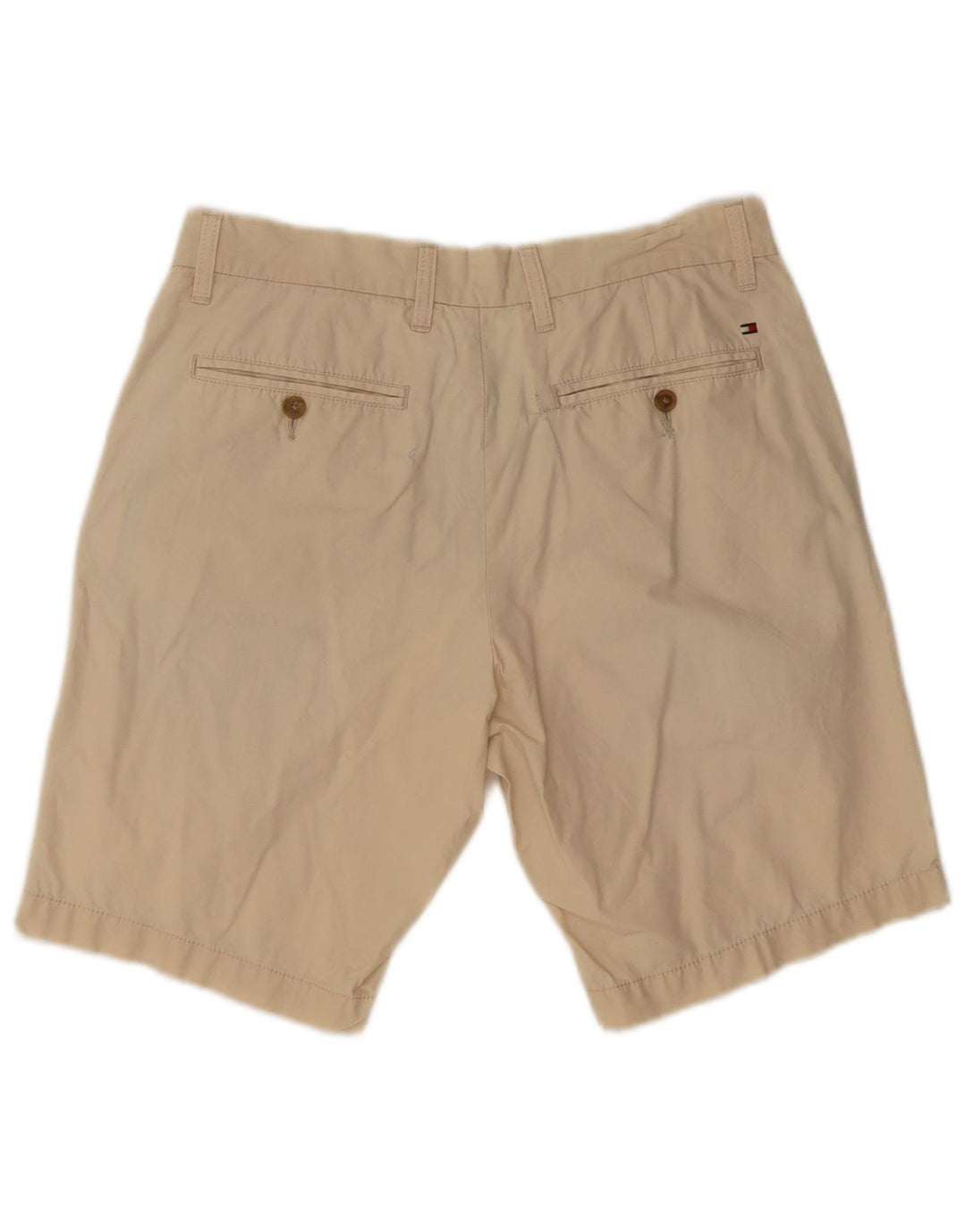 Pantaloncini chino da donna Tommy Hilfiger W32 grandi beige
