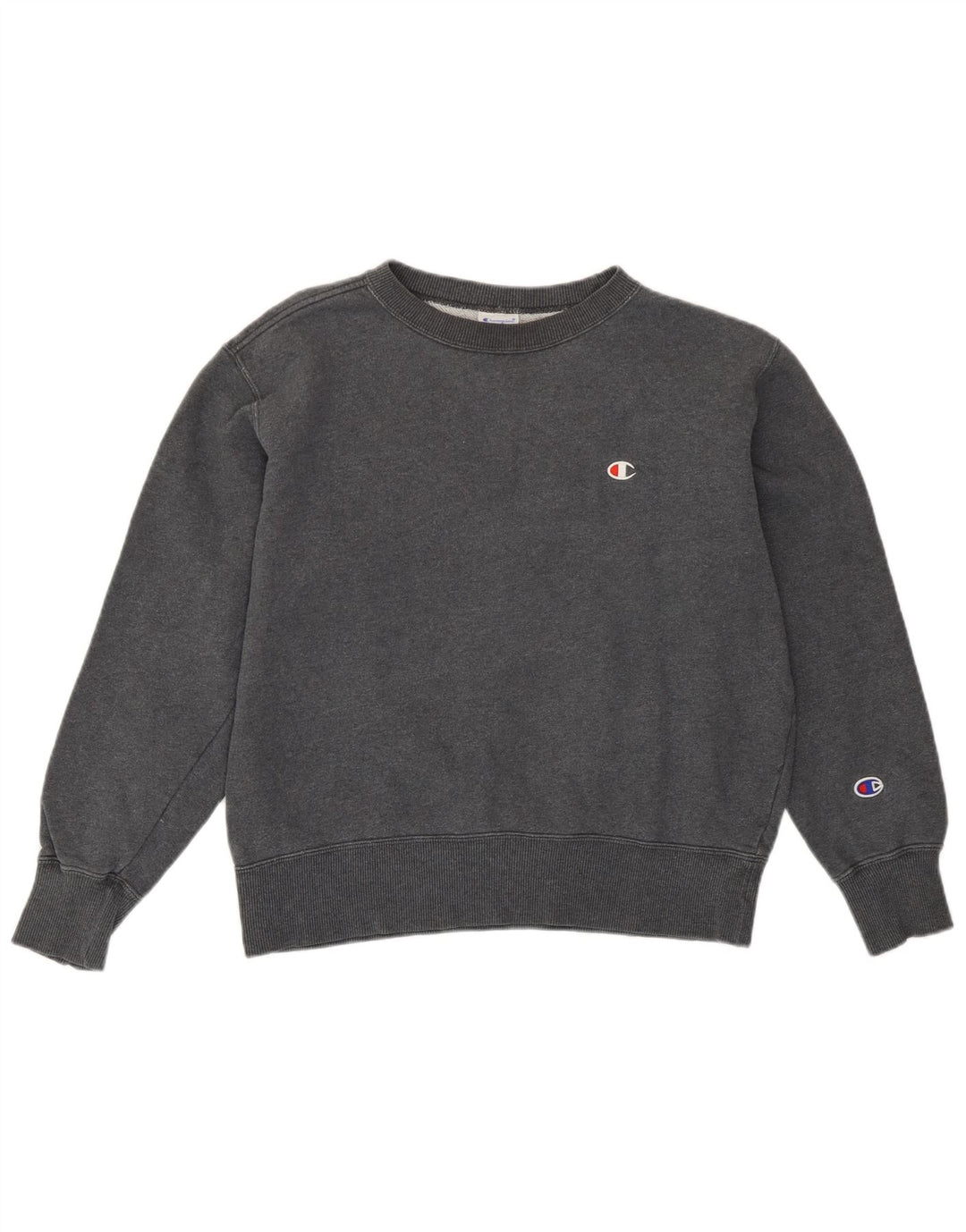 Felpa oversize da donna Champion UK 10 Small Grey Cotton