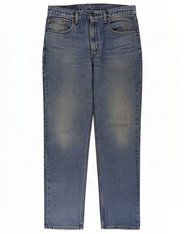 Levi's Uomo 504 Jeans dritti W33 L31 Cotone Blu