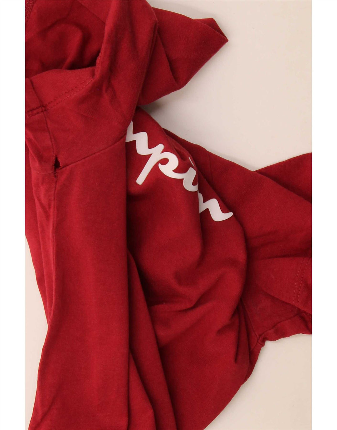 T-shirt grafica da donna Champion Top UK 12 Medium Red
