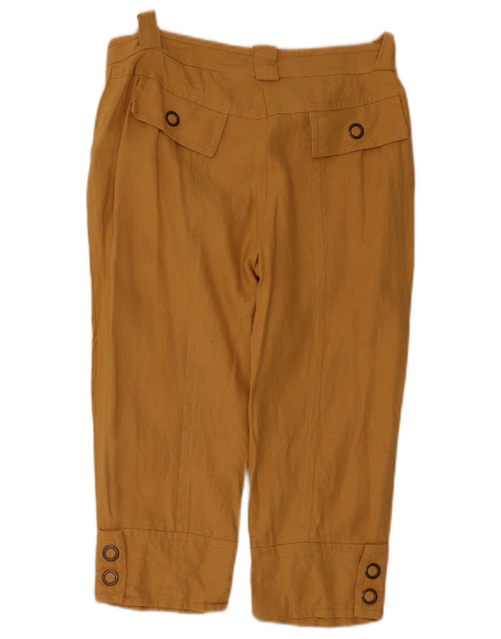 Pantaloni Capri da donna Luisa Spagnoli IT 44 medio W34 L18 Beige