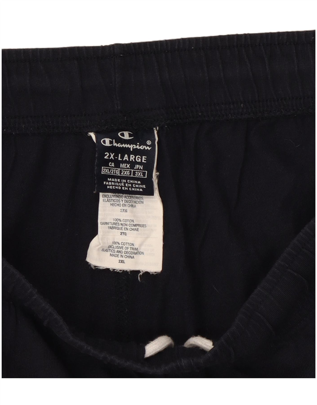 Pantaloncini sportivi da uomo Champion 2XL cotone blu navy