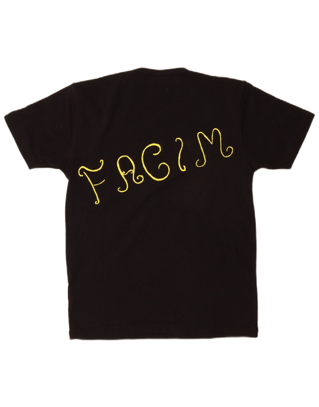T-shirt grafica da uomo Wrangler Top grande in cotone nero