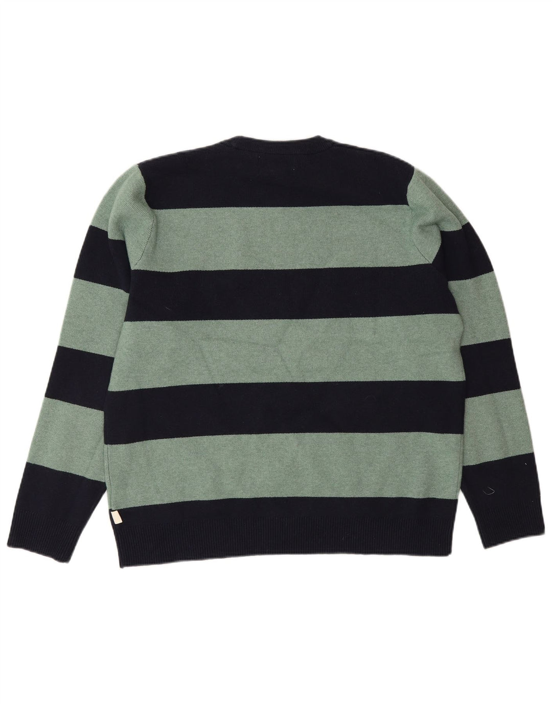 Maglione maglione girocollo da donna Marks & Spencer UK 16 grande blu navy