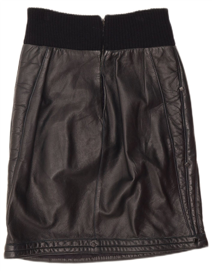 Gonna in pelle da donna Complice W26 piccola nera