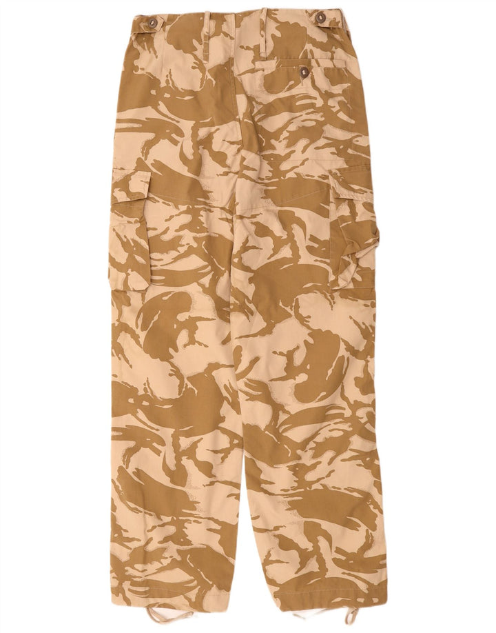 Pantaloni cargo dritti da uomo vintage W32 L31 Marrone