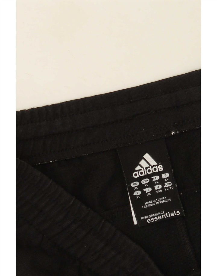 Pantaloncini sportivi da uomo Adidas XL in cotone nero