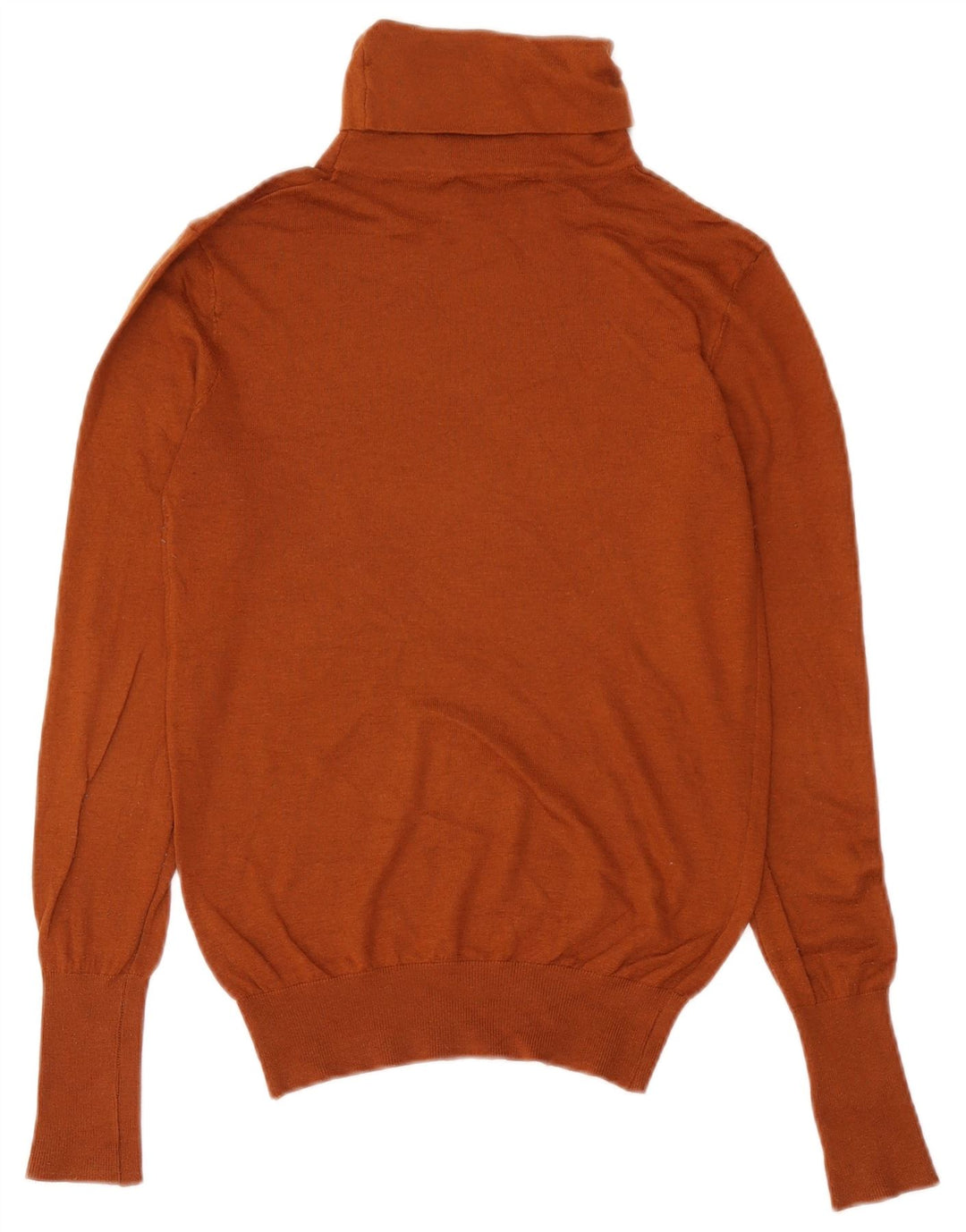 Maglione maglione collo alto da donna Zara UK 12 Marrone medio