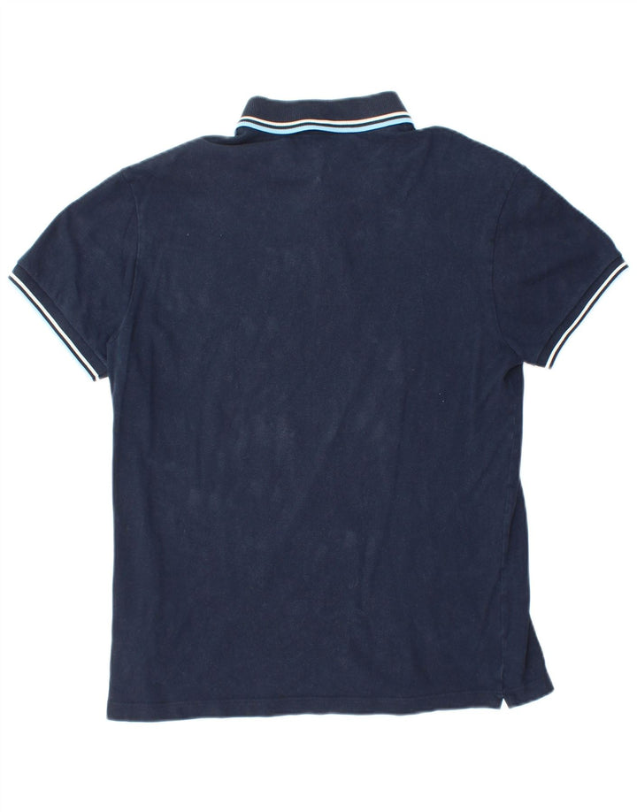 Polo da uomo FRED PERRY piccola in cotone blu navy