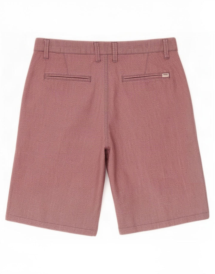 Pantaloncini chino da uomo Vans medi W32 in cotone a righe rosa