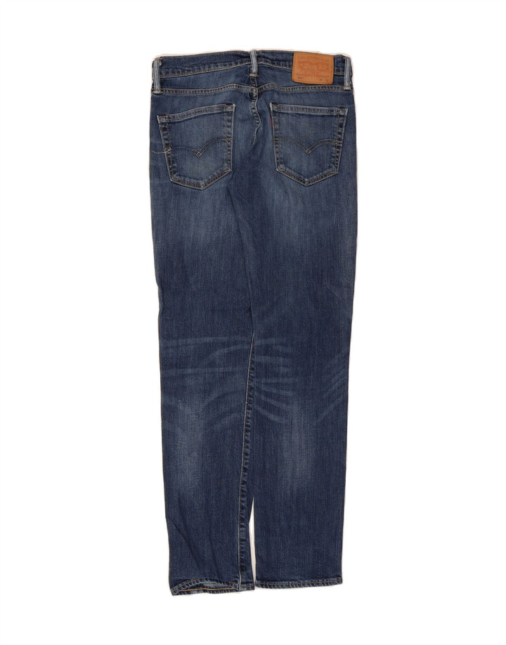 LEVI'S Mens 511 Slim Jeans W30 L32 Blue Cotton Vintage Levi's and Second-Hand Levi's from Messina Hembry 