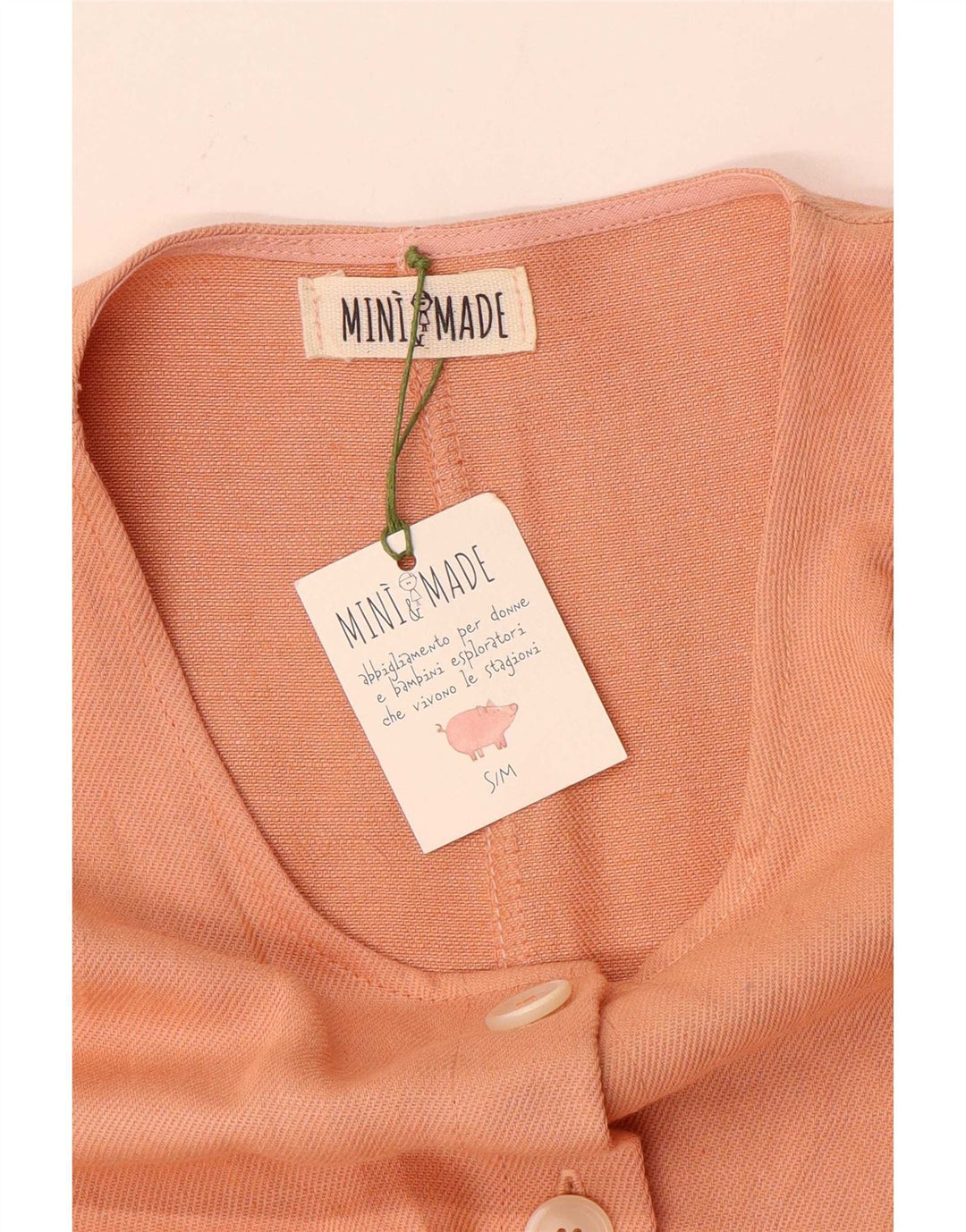 Tuta da donna vintage UK 10 piccola arancione