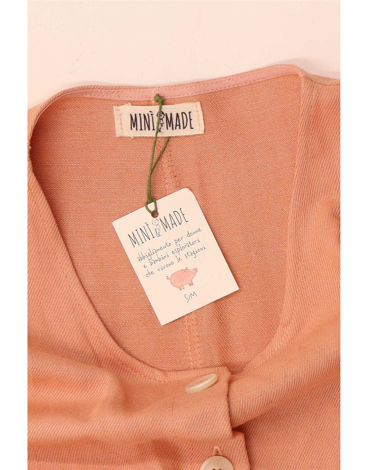 Tuta da donna vintage UK 10 piccola arancione