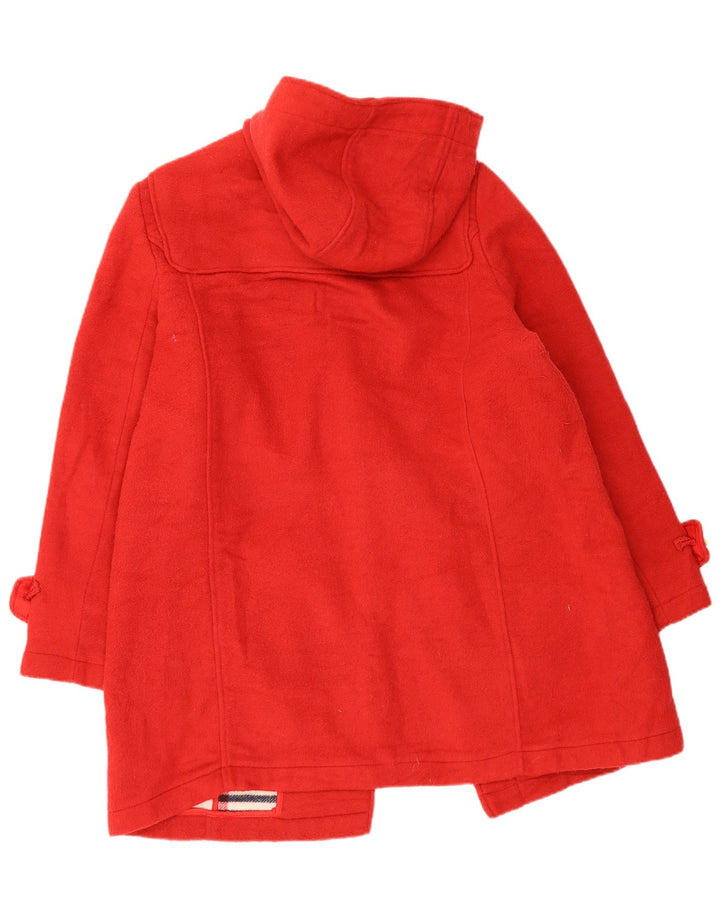 Marks & Spencer Montgomery oversize con cappuccio da donna UK 18 XL Rosso Poliestere