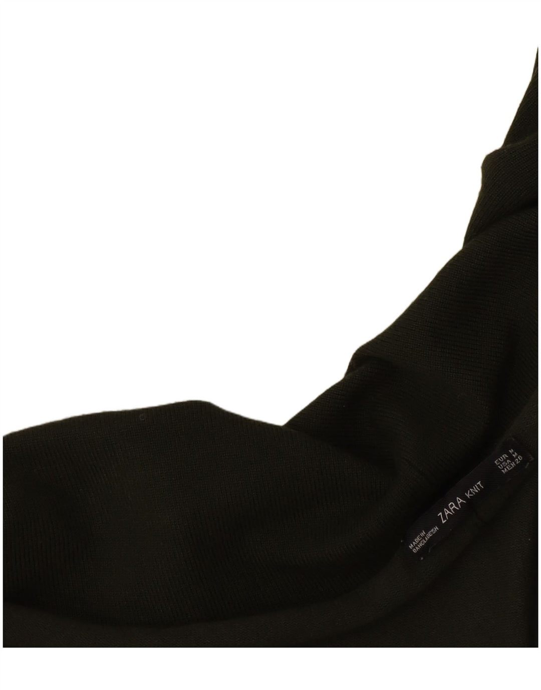 Maglione cardigan aperto oversize lungo da donna Zara UK 14 medio Cachi