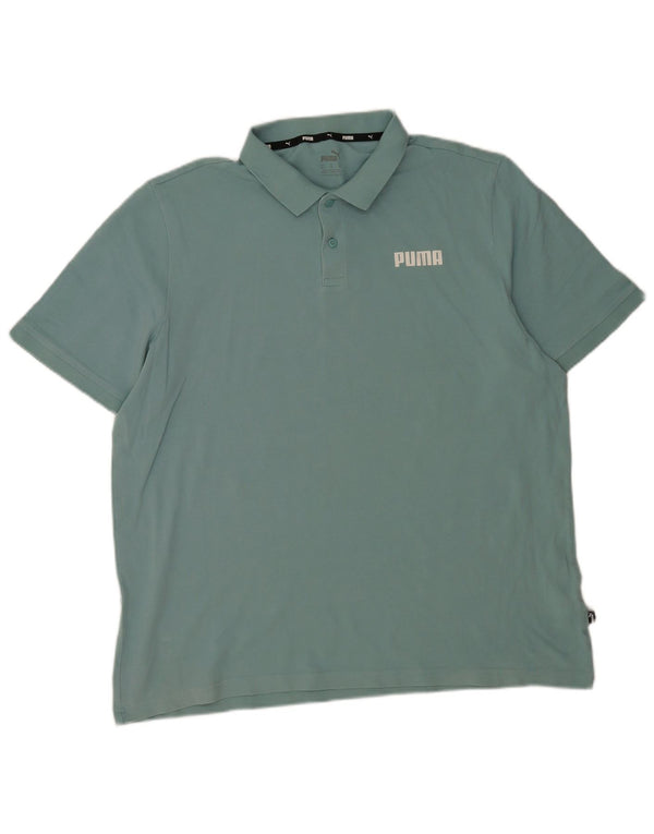 Polo Puma Uomo XL Blu