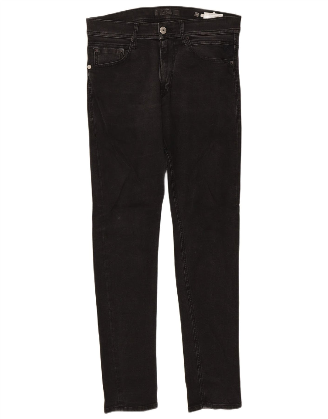 Jeans slim da uomo Replay W31 L32 cotone grigio