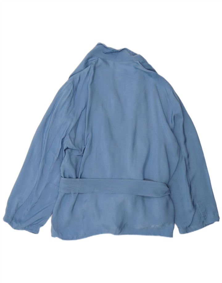 Set 2 pezzi Zara da donna UK 20 2XL W40 L31 viscosa blu