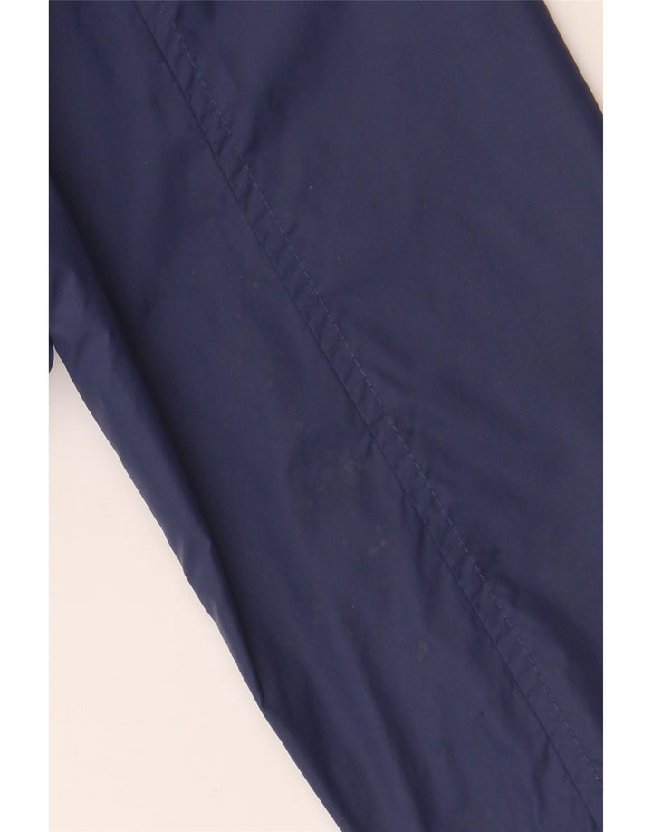 Replay Bomber grafico da uomo UK 40 Large Blu Navy in poliammide