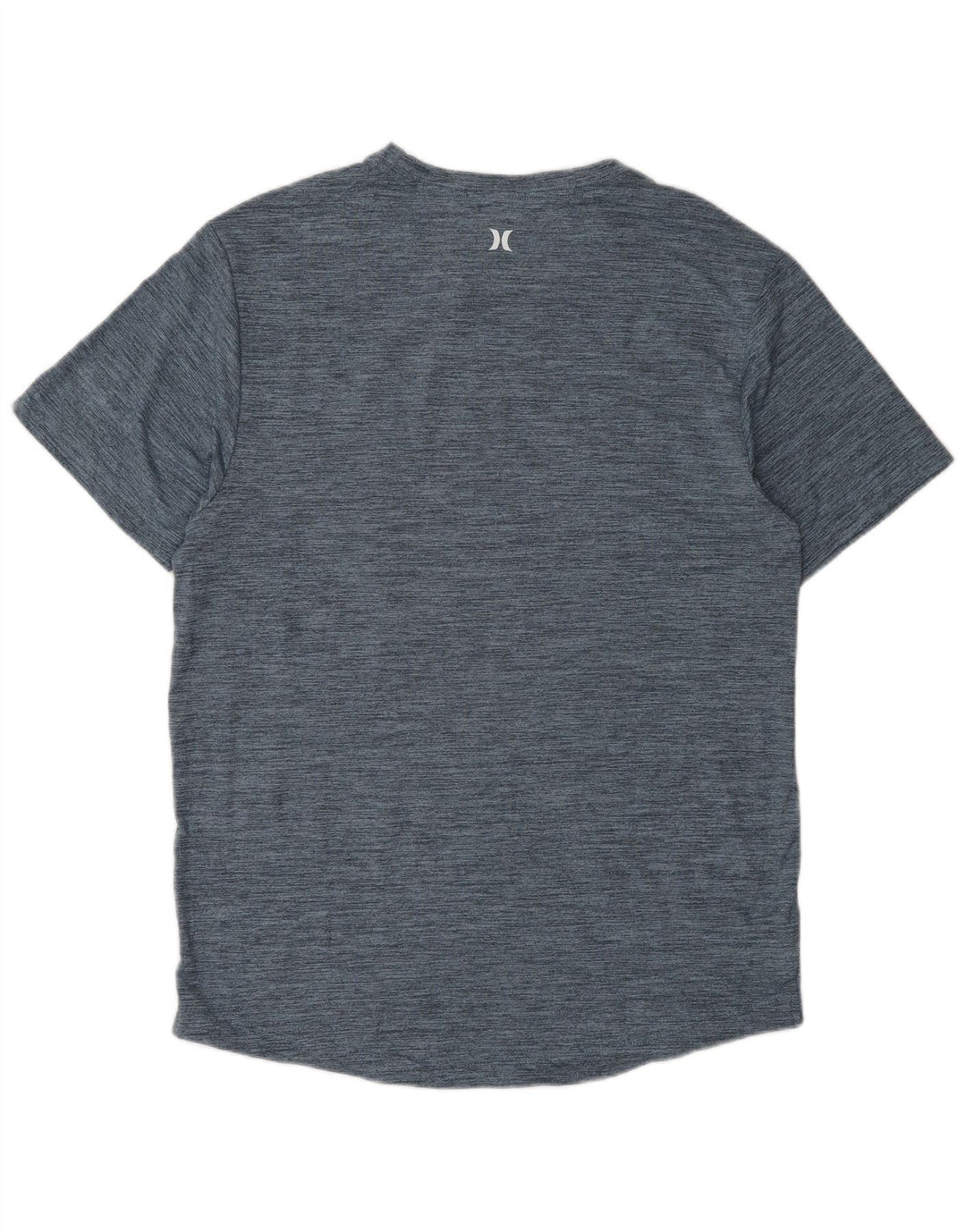 T-shirt grafica da uomo Hurley Top in poliestere mélange medio blu navy