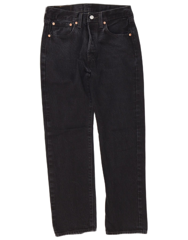 Levi's Uomo 501 Jeans dritti W29 L30 Cotone Nero