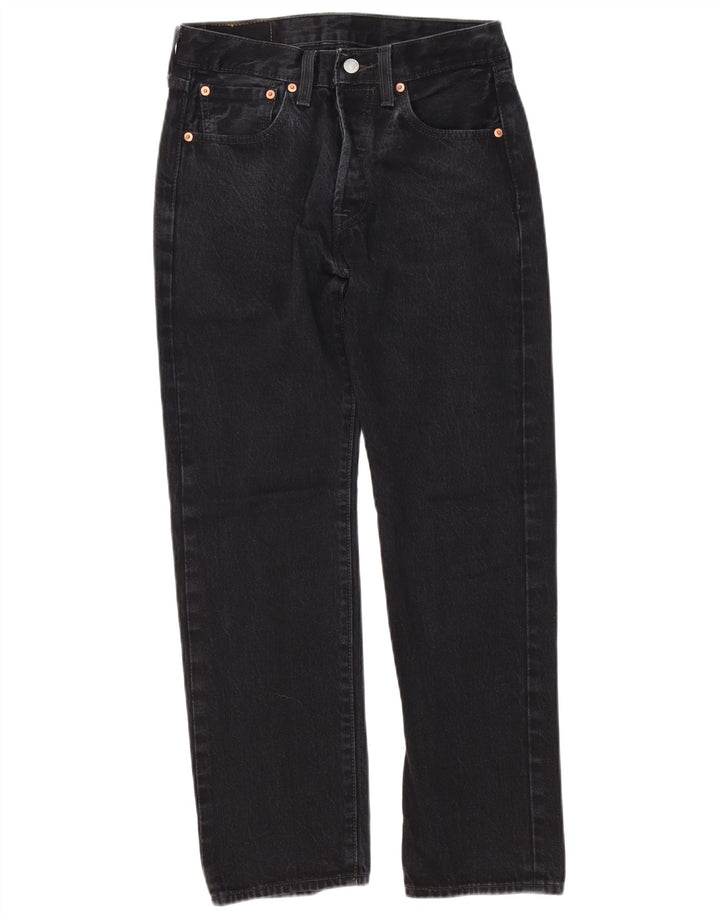 Levi's Uomo 501 Jeans dritti W29 L30 Cotone Nero