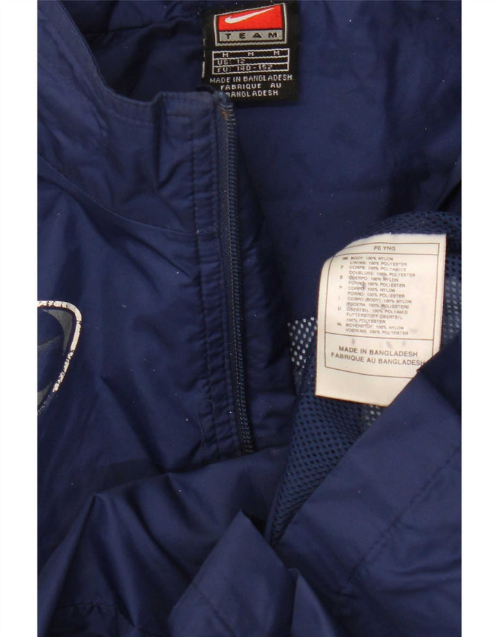 Giacca antipioggia Nike Ragazzi 10-11 anni Medium Navy Blue Nylon