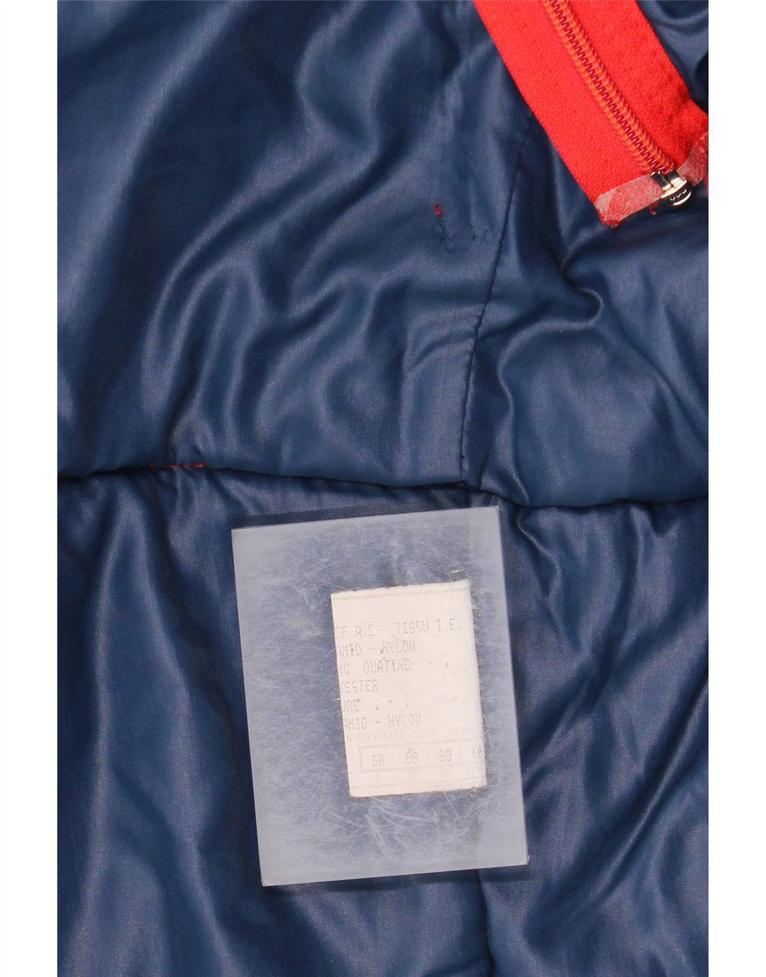 Piumino Uomo BRUGI IT 50 Large Rosso Poliammide